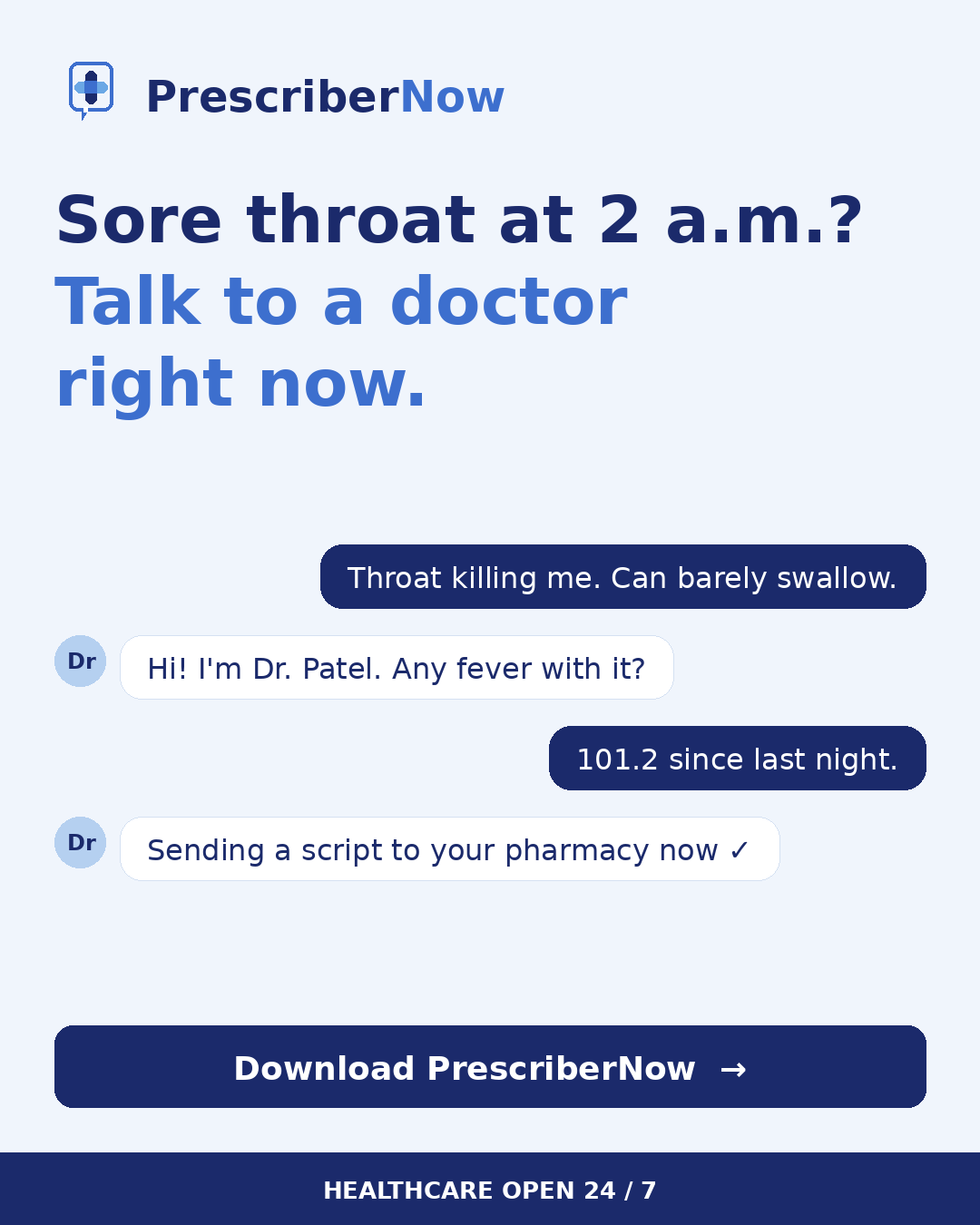 PrescriberNow advertisement