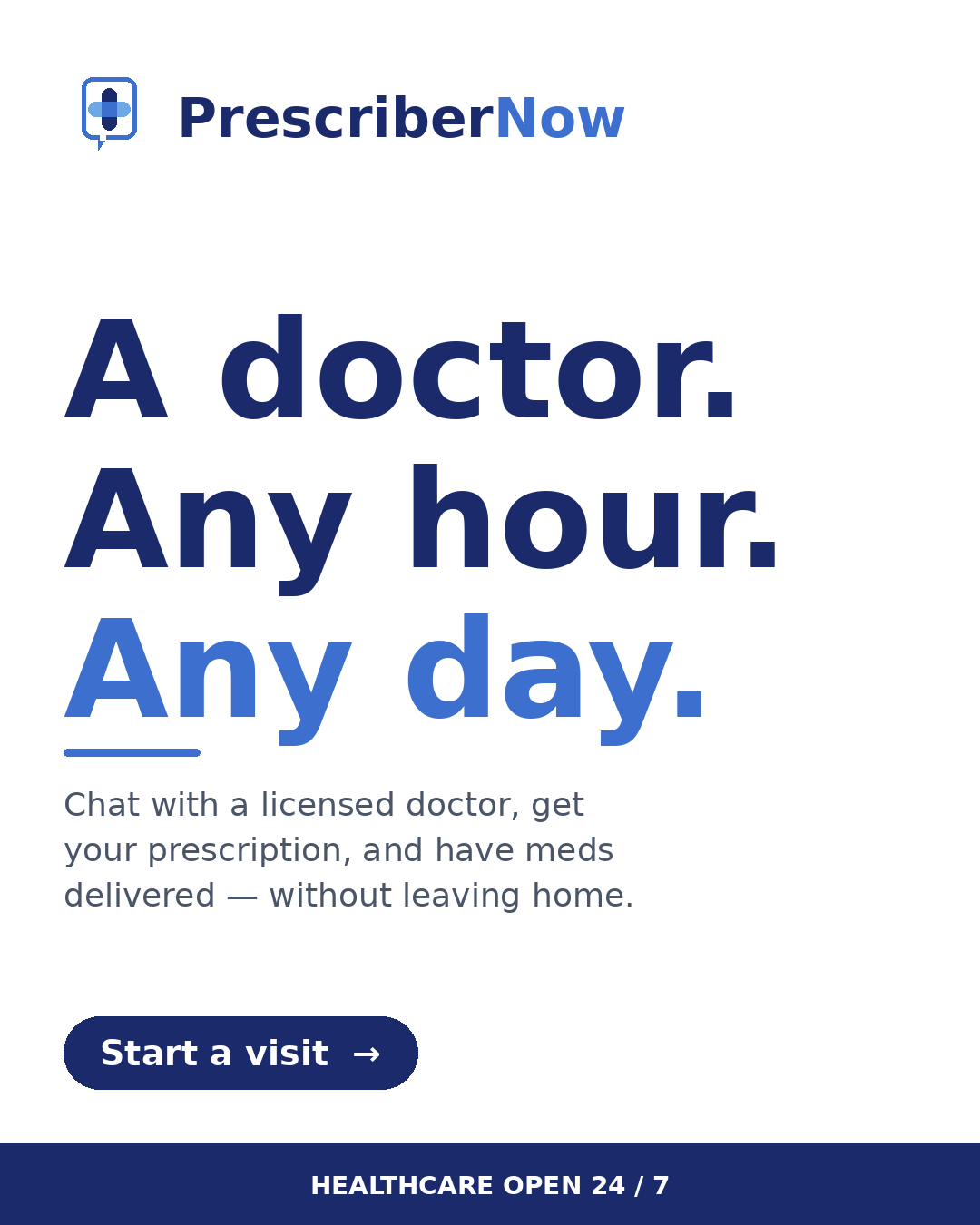 PrescriberNow advertisement