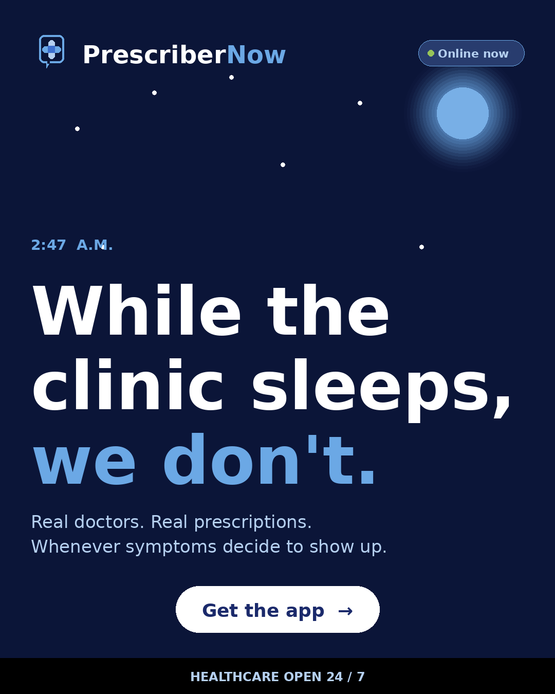 PrescriberNow advertisement